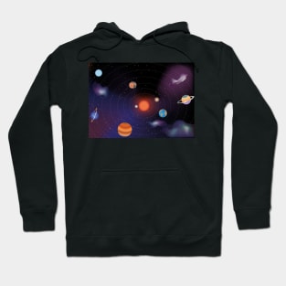 Solar system Hoodie